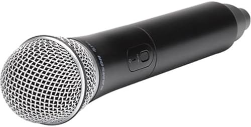 Samson CH99 Handheld Transmitter with Q8 Professional Dynamic Vocal Microphone Capsule for Concert 99 CR99 Wireless Receiver, Frequency Band K: 470 to 494MHz,Black by Samson