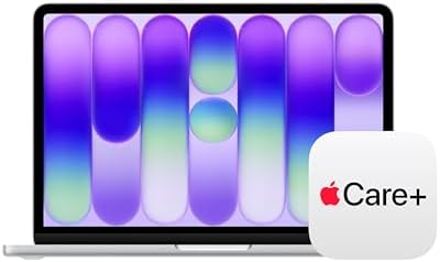 Apple 2026 MacBook Neo 13-inch Laptop with A18 Pro chip: Built for AI and Apple Intelligence, Liquid Retina Display, 8GB Unified Memory, 256GB SSD Storage; Silver with AppleCare+ (3 years) by Apple