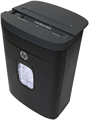 HP - Micro Cut Paper Shredder, 14-Sheet with Slide Top for Office - Image 7