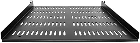 StarTech 1U Vented Rack Shelf, 19in, 55lb, 20in Deep (SHELF-1U-20-FIXED-V) - Image 5