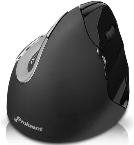 Evoluent VerticalMouse 4 Right MAC Black VM4RM by Evoluent