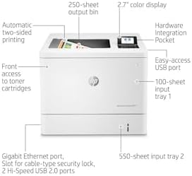 HP Color LaserJet Enterprise M554dn Duplex Printer (7ZU81A) - Image 5