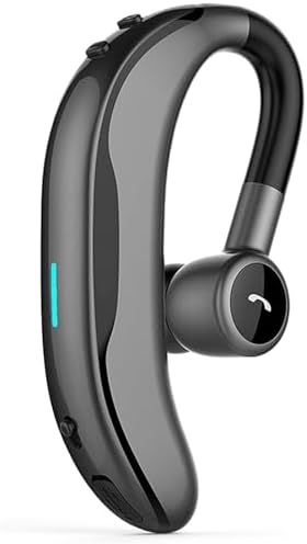 Wireless Headset Earpiece Headphone Handsfree Call Earpiece Noise Cancelling Earbud Headsets Long Standby Time Earphone Compatible with Smart Cell Phones Trucker Car Driver Business Office Men Women by TOPEPOP