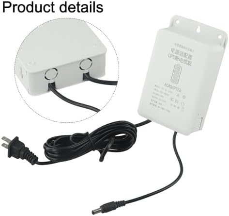 DC 12V-2A Mini UPS Battery Backup Interface with 6000mAh Capacity for WiFi, Router, Modem, and Security Cameras - Uninterruptible Power Supply Adapter for Outdoor Use - Image 3