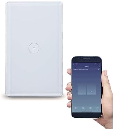 Zigbee Smart Touch Wall Light Switch, App/Voice Control, Night Vision, Tuya Gateway Required (White, 1 Gang（Neutral Wire Required）) - Image 2