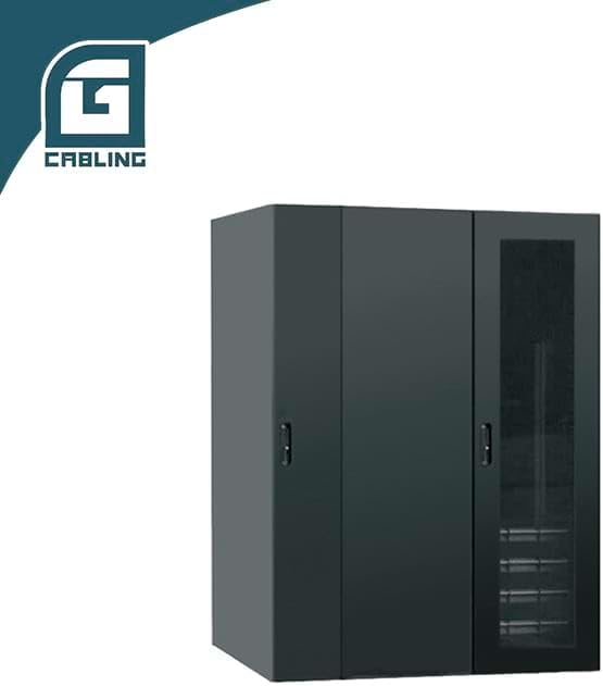 42U Server Rack Cabinet 1200mm Deep with Locking Perforated Door and Removable Side Panels, Fan Compatible — Cold Rolled Steel - Image 4