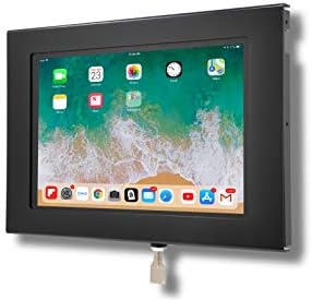 Locking Security Metal Case for Apple iPad Air 11" 2024/2025 M2/M3 6th for Kiosk, POS, Store, Show Display (Black) by TABcare