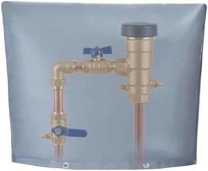 30"Wx26"H Backflow Preventer Insulation Cover, Sprinkler Covers for Outside by Quoyiyo