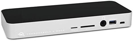 OWC 14-Port Thunderbolt 3 Dock with Cable, Compatible with Windows PC and Mac, Silver, (OWCTB3DK14PSL) by OWC