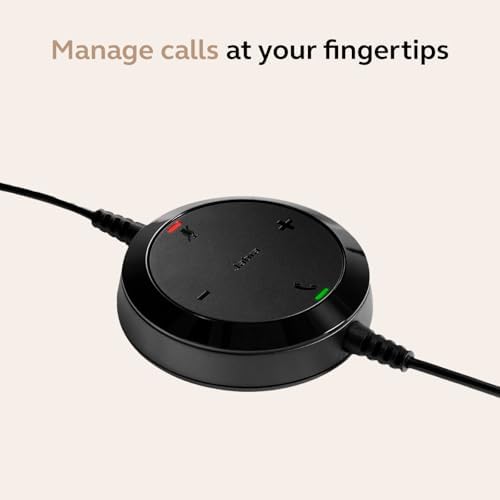 Jabra Evolve 30 II (2025 Edition) Wired Dual-Ear Headset with Mic, Black - Image 4