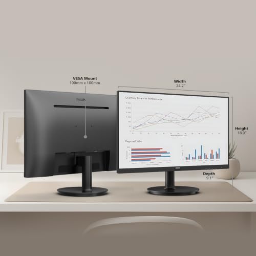 Philips 27" Computer Monitor FHD 100Hz VA VESA Eye Care, 271V8LB - Image 6
