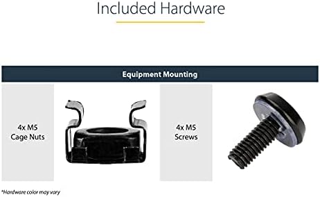StarTech 2U Vented Cantilever Rack Shelf, 16in Deep, 50lb, TAA (CABSHELFV) - Image 6