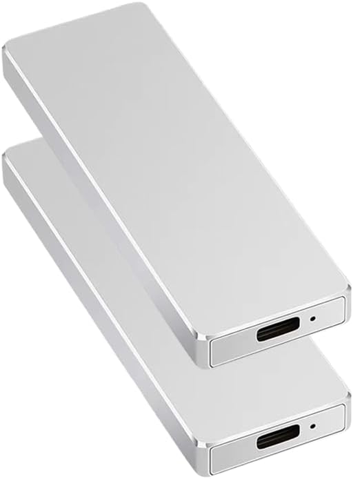 External Solid State Drives, 1TB Portable USB 3.0 (2, Silver) by Unknown