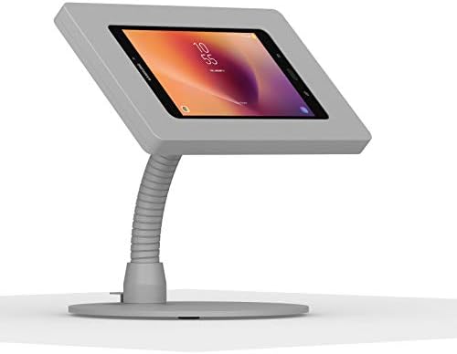 VidaMount Light Grey Enclosure and Portable Flexible Stand [Bundle] Compatible with Samsung Galaxy Tab A 8.0 (2017) by VidaMount
