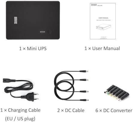 Mini UPS Battery Backup for Router, Modem, Security Camera - Image 6