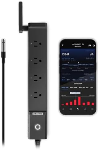 AC Infinity Outlet AI, Environment Controller, Smart WiFi Power Strip by ACInfinity