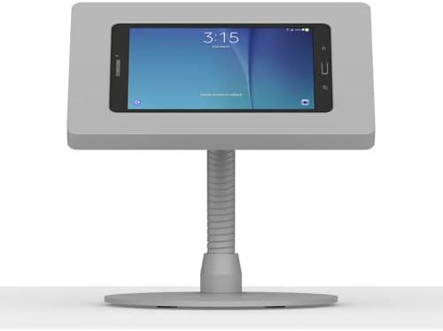 VidaMount Light Grey Enclosure and Portable Flexible Stand [Bundle] Compatible with Samsung Galaxy Tab E 8.0 - Image 2