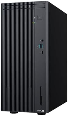ASUS V500 Mini Tower 15L Desktop, 10-Core Intel Core i7-13620H Processor, 64GB RAM 2TB SSD, Windows 11 Home, Wired Keyboard & Mouse with PLUSERA 8-in-1 Hub, Gray - Image 2