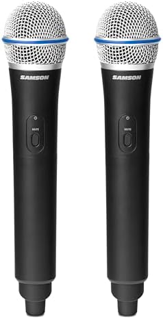 Samson Concert XD2 Dual Handheld Digital Wireless Microphone System - Image 2