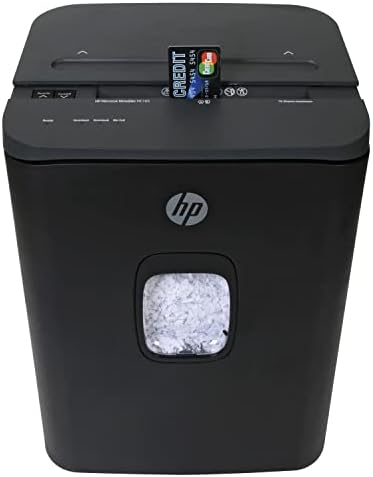 HP - Micro Cut Paper Shredder, 16-Sheet with Slide Top for Office - Image 5