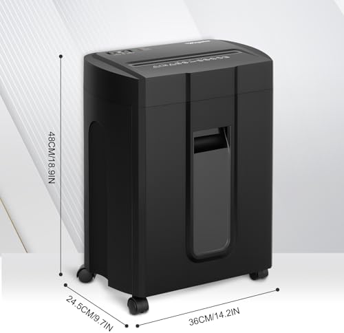 Wingwise Ultra Low Noise 48dB Paper Shredder for Home Office - Image 6