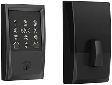 Schlage Encode Plus Smart WiFi Deadbolt Lock, Tap to Unlock, Matte Black by Unknown