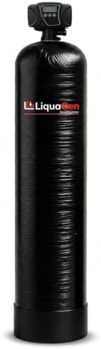LiquaGen Whole House Water Filtration System — Catalytic Carbon & KDF 55 Media | City Water Filter for Chlorine, Chloramine, PFAS & Sediment Removal (10" x 54") by LiquaGen