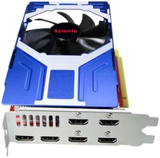 RX580 8GB GDDR5 6 HDMI 4K 60Hz Multi Monitor Graphics Card by Multi-monitorgraphicscardsarewidelyusedsuitableforspeculationofficeadvertisingprojectionmonitoringlargescreensplicing