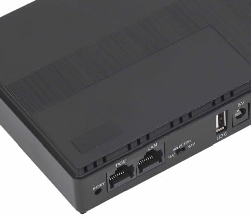 Uninterruptible Power Supply 10400mAh UPS Battery Backup, 5V 9V 12V 2A POE 15V 24V 1A Output Power Supply for Router, Modem, Security Camera (US Plug) - Image 7