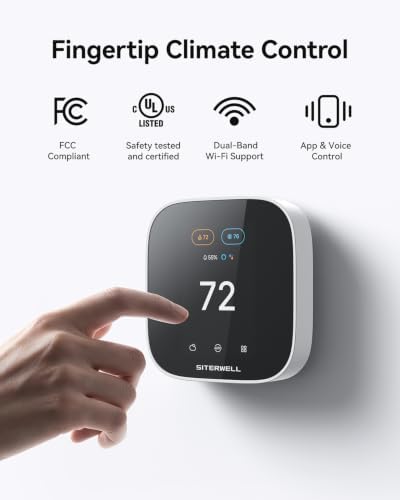 SITERWELL Smart Thermostat Programmable Home WiFi Thermostat - Image 6