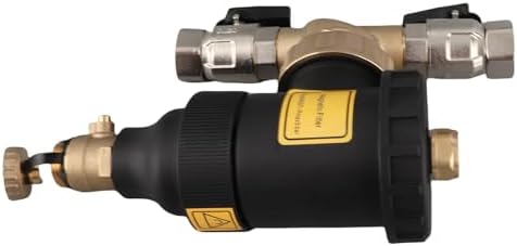 Aramox Premium Brass Magnetic Boiler Filter with 5μm Filtering Accuracy Easy Maintenance for Heating System - Image 7