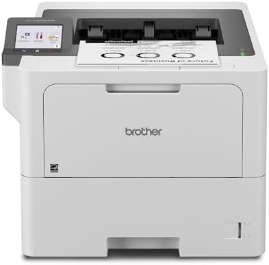 Brother HL-L6310DW Enterprise Monochrome Laser Printer with Low-Cost Printing, WirelessNetworking, and Large Paper Capacity, Works with Alexa by Unknown