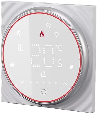 Smart Thermostat for Home Heating, 13mm Panel (White) - Image 5