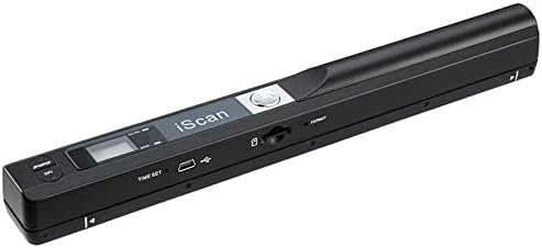 Portable Handheld Scanner Included 16G SD Card, Wand Scanner for A4 Documents Pictures Pages Texts Receipts Books Up to 900DPI, JPG/PDF Format Selection, Uploads Via USB Cable, No Driver by AUTENS