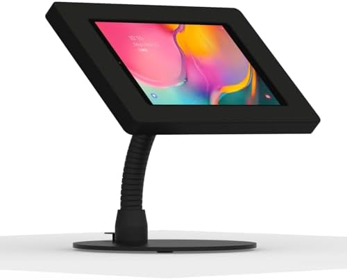 VidaMount Black Enclosure and Portable Flexible Stand [Bundle] Compatible with Samsung Galaxy Tab A 10.1 (2019) by VidaMount