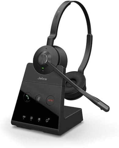 Jabra Engage 65 SE (Second Edition) Wireless Dual-Ear Headset, Black by Jabra