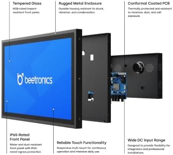 Beetronics 7 Inch Touchscreen Monitor | Full HD 1080p | 7TS7M/U1 - Image 7