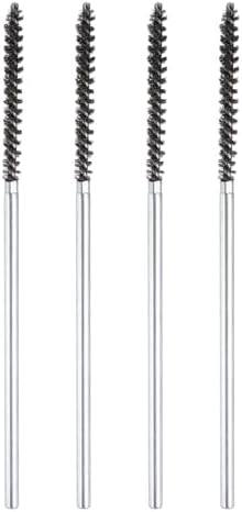 HARFINGTON 4pcs Wire Bore Brush Set 6 Inch Length 5/32 Inch Shank Stainless Steel Bristles Cleaning Brush for Clean Car Part Tube Kitchen Garage by HARFINGTON