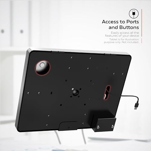 CTA iPad Wall Mount with Barcode Scanner – Anti-Theft Tablet Enclosure with Honeywell Barcode Scanner for iPad 10.9" 10th Gen, 11 (A16), Pro 11", Air 11, Galaxy S Tabs, Surface Go Tabs & More - Image 5