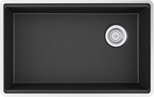 Kohler 33712-PC-CM1 Billings® 29" undermount single-bowl workstation kitchen sink, Matte Black - Image 4