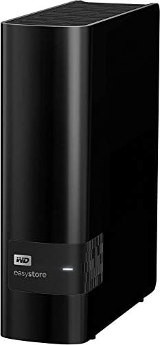 Western Digital 8TB EASYSTORE External HDD (WDBCKA0080HBK-NESN) by WesternDigital