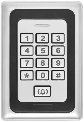 Access Control System 1200lb Electric Magnetic Door Lock Kit: RFID Keypad, Remotes, Exit Button, Close to Entry Keypad & ID Card with 110-240VAC to 12VDC Power Supply (500Kg / 1200LB Kits) - Image 3