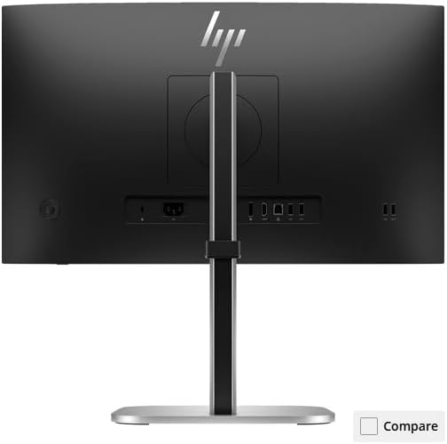 HP Series 5 Pro 524pf 24" Class FHD IPS Business Monitor, 100Hz, 100% sRGB, Low Blue Light, 4-Way Height Adjustable Ergonomic Stand with Tilt, Swivel & Pivot, USB Hub, DisplayPort, Headset, Jet Black - Image 6