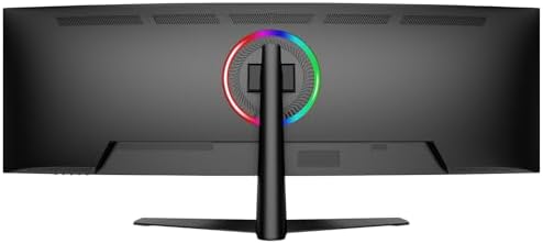 CRUA 45" DQHD 240Hz Ultrawide Curved Gaming Monitor, 1500R, FreeSync, Black - Image 3