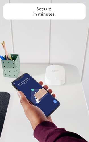 Amazon eero 6+ mesh wifi system - Supports internet plans up to a Gigabit, Coverage up to 3,000 sq. ft., Connect 75+ devices, 2-pack - Image 6