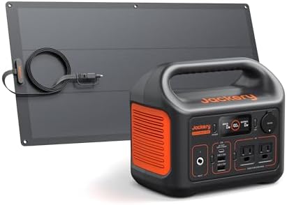Jackery Solar Generator 300 and SolarSaga 100W Light,292Wh,300W AC by Unknown