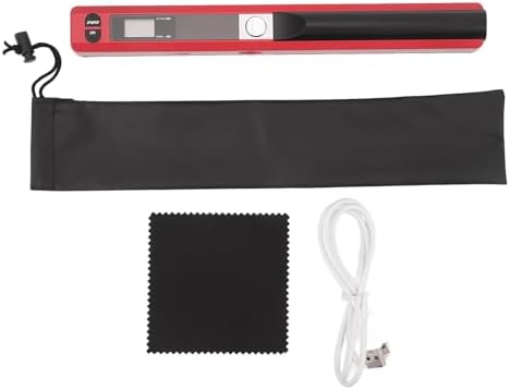 Fafeicy Handheld Image Scanner, 900DPI Portable Document Scanner for Photos by Fafeicy