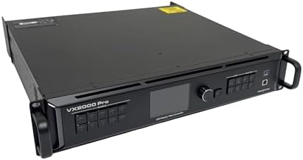 VX2000 Pro LED Video Processor – 4K HDR10 Display Controller with HDMI 2.0, 20 Ethernet Ports, Genlock, Multi-Layer Splicing & 3D LUT for Stage, Control Room & Broadcast LED Screens - Image 2