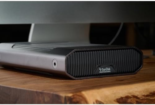 SanDisk Professional 22TB G-Drive Enterprise-Class External Desktop Hard Drive - 7200RPM Ultrastar HDD Inside, USB-C (10Gbps), USB 3.2 Gen 2, Mac Ready - SDPHF1A-022T-NBAAD, Dark Grey - Image 6