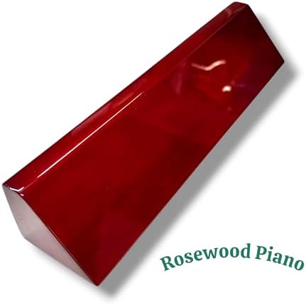 Desk Wedge Name Plate - PERSONALIZED - Gears - 11 Inches (Rosewood Piano) - Image 2